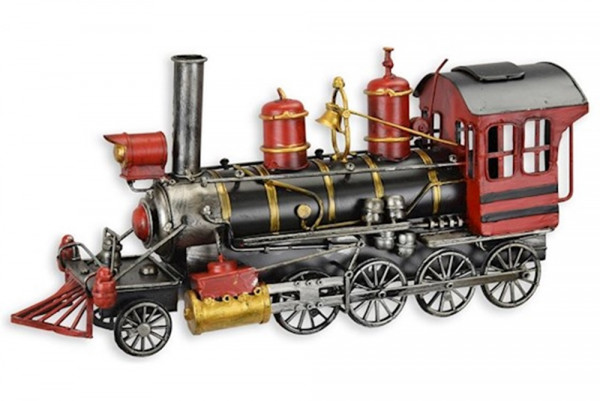 Blechmodell Nostalgie Dampflokomotive L 41 cm Deko Lokomotive Retro Modelllokomotive