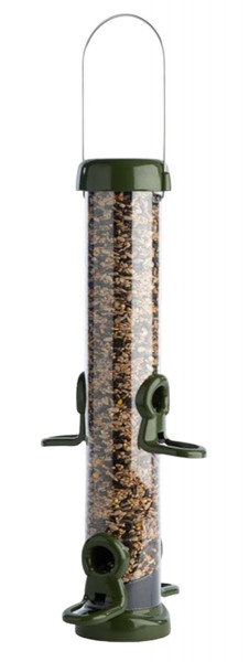 Naturschutzprodukt Futtersäule Ring-Pull Click midi grün Vogelprodukt H 51 cm Inhalt 1,0 l