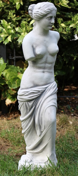 Beton Figur Skulptur Statue Venus von Milo H 58 cm stehend Dekofigur und Gartenskulptur