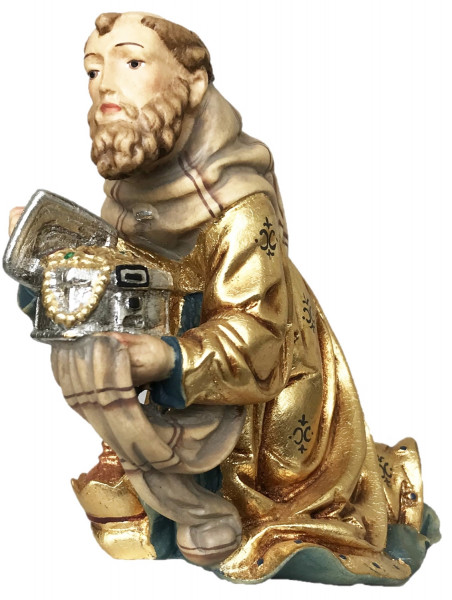 Krippenfigur Matteo Kollektion Heilige Drei Könige Balthasar Holzfigur Holzstatue Statue Ahornholz