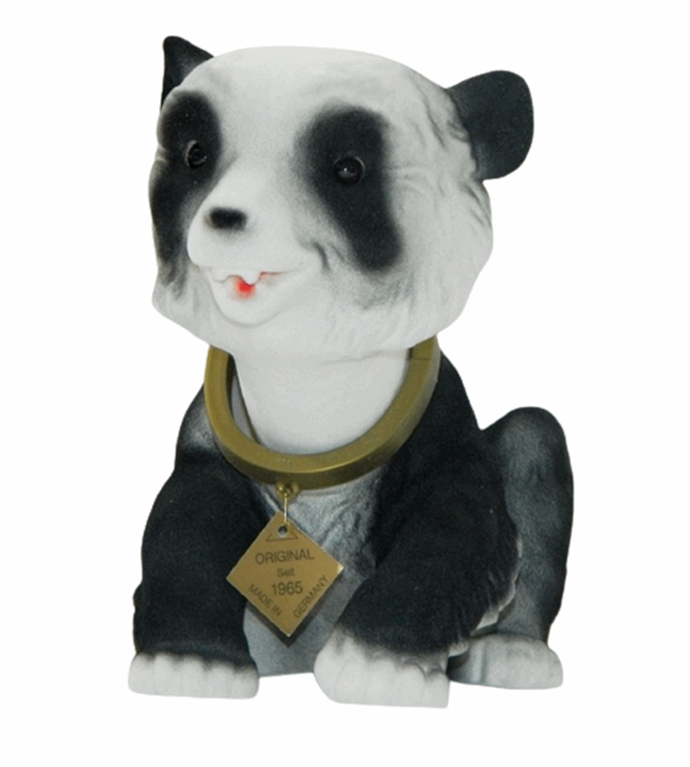 Wackel Figur Pandabär groß Wackelfigur H 19 cm sitzend Dekofigur