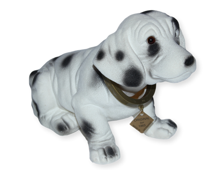 Wackel Figur Hund Dalmatiner Wackelfigur H 16,5 cm groß Dekofigur