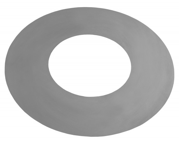 Grillplatte für Feuerschale Ø 102 cm Platte mit Öffnung Ø 50 cm aus Edelstahl Feuerplatte Grillen