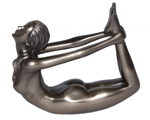 Deko Figur Body Talk Kollektion Yoga Dhanurasana Bogen Frau H 11,5 cm Skulptur Figur