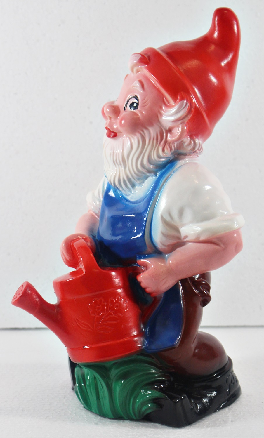 Gartenfigur Deko Gartenzwerg Zwerg Gärtner Gießkanne H 27 B14 T 15 JS