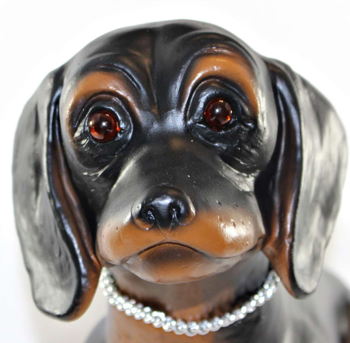 Rakso Deko Garten Figur H 32 cm Gartenfigur Dekofigur Hundefigur Dackel