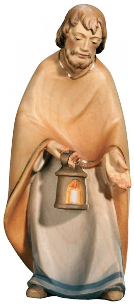 Krippenfigur Leonardo Kollektion Heiliger Josef Heiligenfigur Holzfigur Statue aus Ahornholz