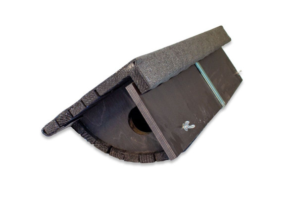 Naturschutzprodukt Satz 2 Stück Steinkauzröhre Typ 22 (Schaukelröhre) Flugloch 64 mm