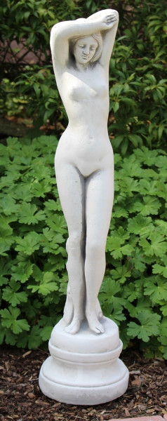 Beton Figur Statue junge Frau Skulptur Frauenakt H 66 cm Frauenakt Dekofigur Gartenskulptur