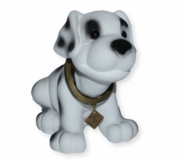 Wackel Figur Hund Dalmatiner Wackelfigur H 18 cm groß Dekofigur mit Wackelkopf