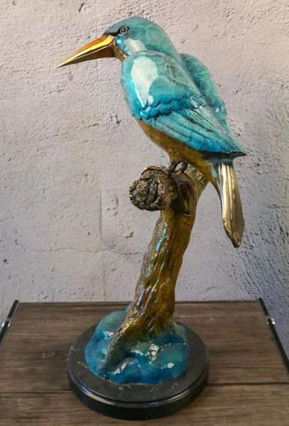 Eisvogel-Bronze-Bronzevogel-Vogel-Skulptur-Bronzefigur-735-1dwcLE5KbR34oW
