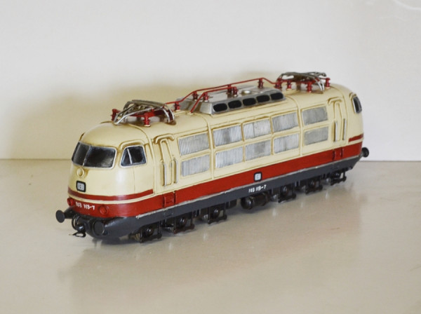 Blechmodell Nostalgie DB-Baureihe 103 Elektrolokomotive Länge 40 cm Oldtimer Modelllokomotive